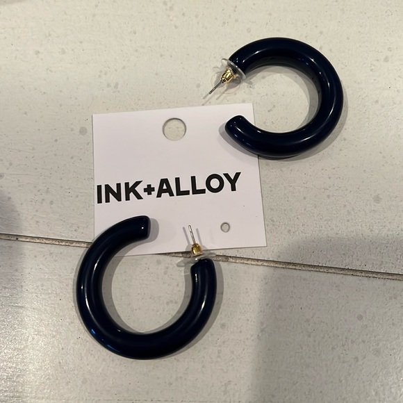 Brand New Ink & Alloy Earrings - Picture 1 of 2